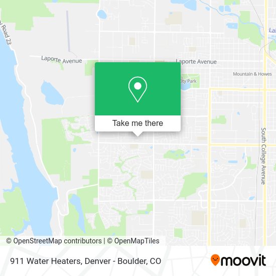 911 Water Heaters map