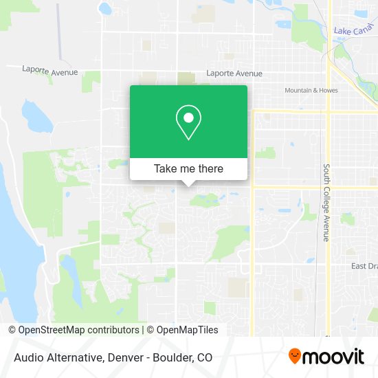 Audio Alternative map