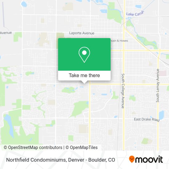 Mapa de Northfield Condominiums