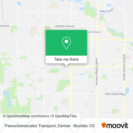 Pawsclawsscales Transport map