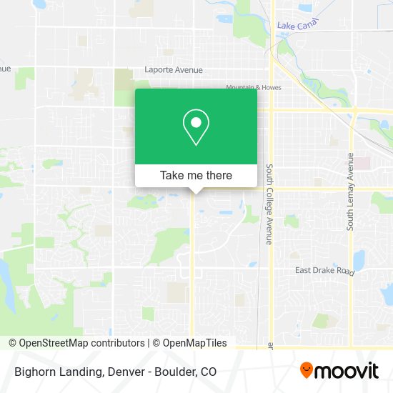 Bighorn Landing map
