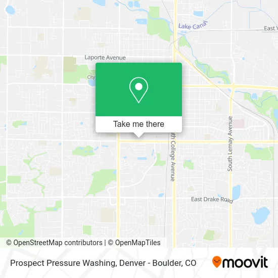 Prospect Pressure Washing map
