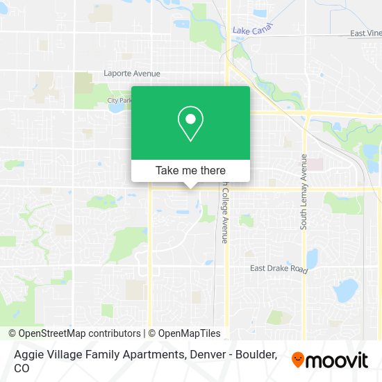 Aggie Village Family Apartments map