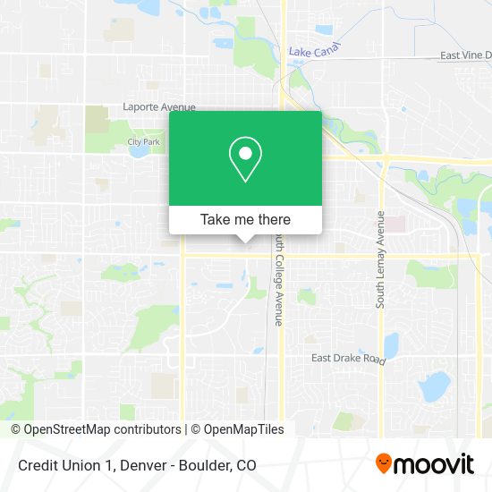 Credit Union 1 map