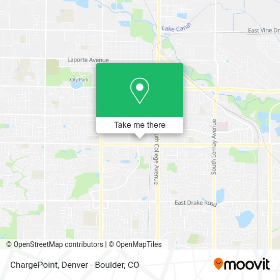 Mapa de ChargePoint