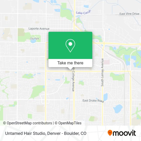 Mapa de Untamed Hair Studio
