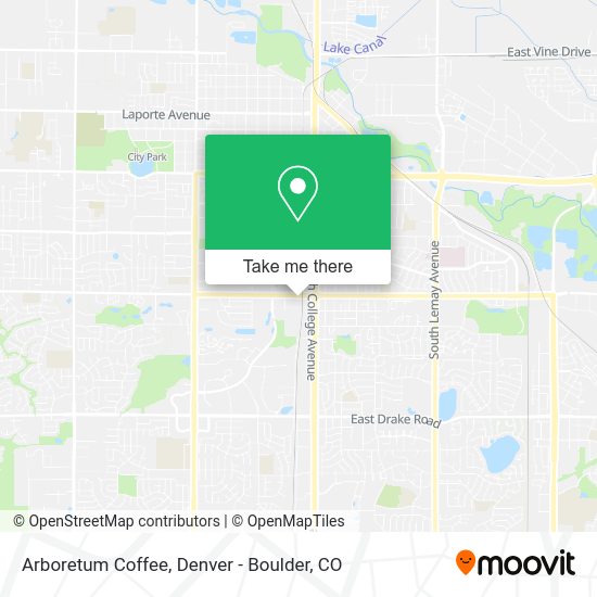 Mapa de Arboretum Coffee