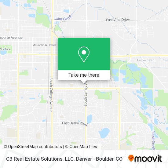 Mapa de C3 Real Estate Solutions, LLC