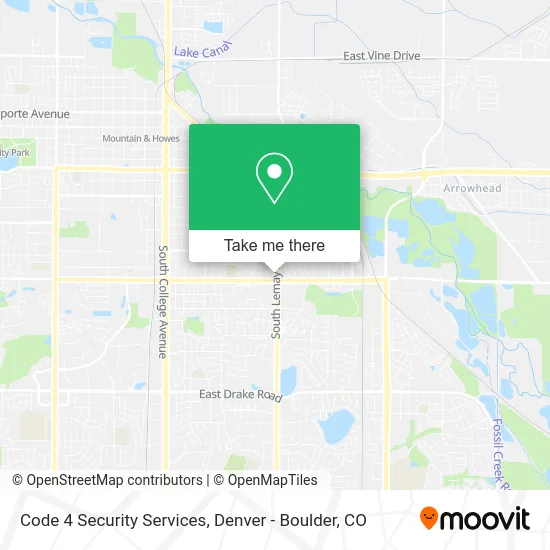 Code 4 Security Services map