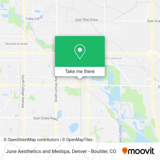 June Aesthetics and Medspa map
