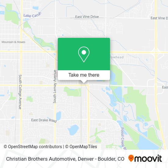 Christian Brothers Automotive map