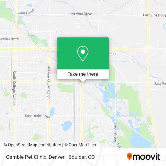 Gamble Pet Clinic map