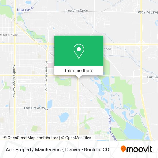 Ace Property Maintenance map