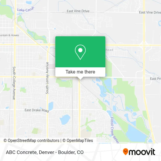 ABC Concrete map