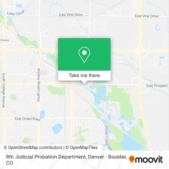 8th Judicial Probation Department map