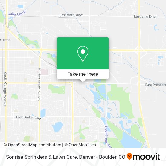 Sonrise Sprinklers & Lawn Care map