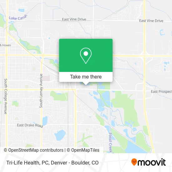 Tri-Life Health, PC map