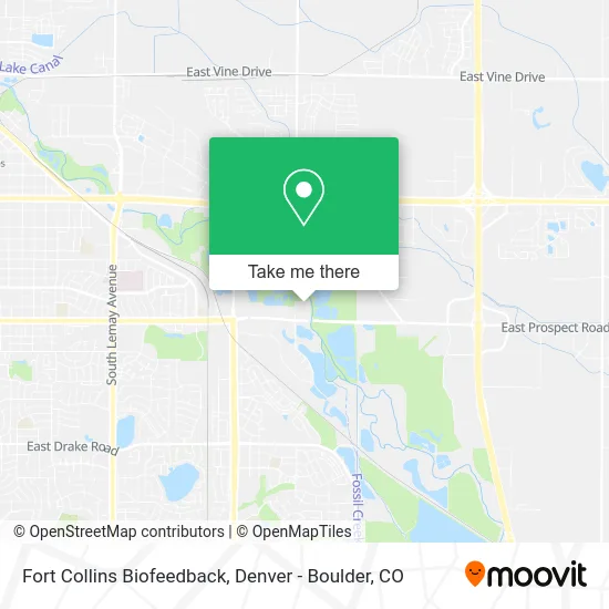 Fort Collins Biofeedback map