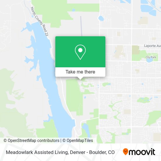 Meadowlark Assisted Living map