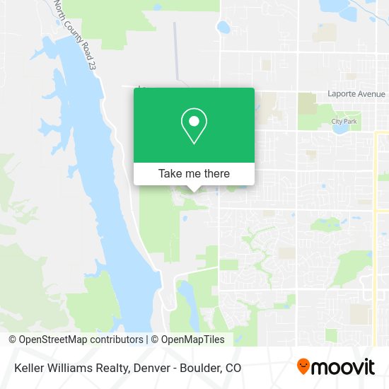 Mapa de Keller Williams Realty