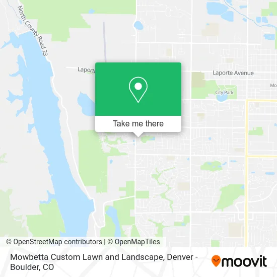 Mowbetta Custom Lawn and Landscape map