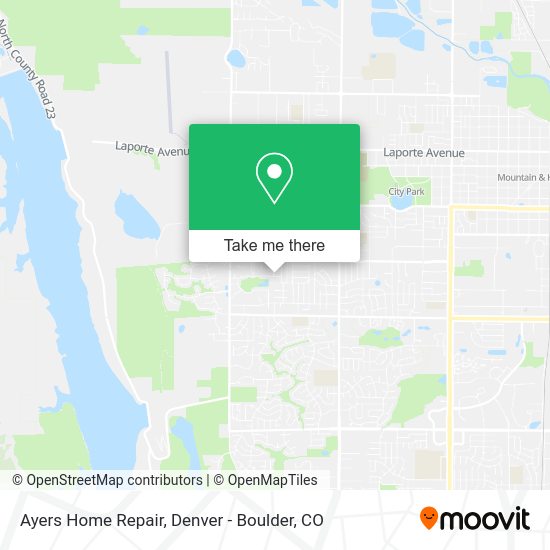 Ayers Home Repair map