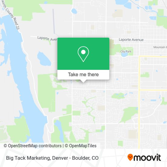 Big Tack Marketing map
