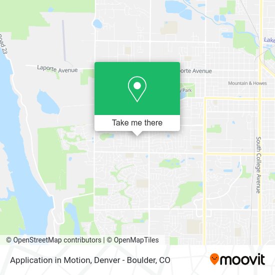 Application in Motion map