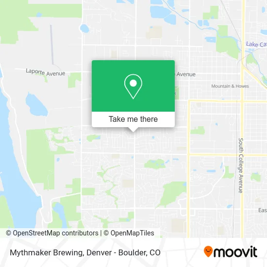 Mythmaker Brewing map