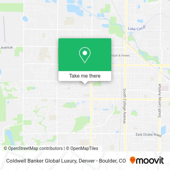 Coldwell Banker Global Luxury map