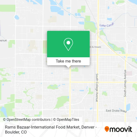 Rams Bazaar-International Food Market map