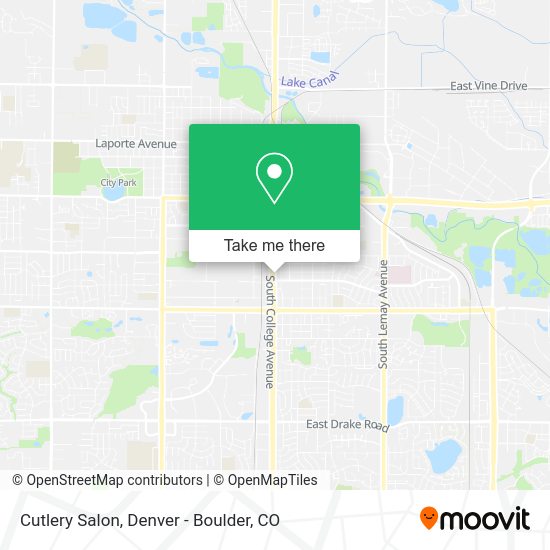 Cutlery Salon map