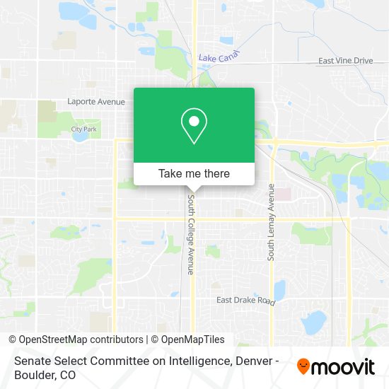 Senate Select Committee on Intelligence map