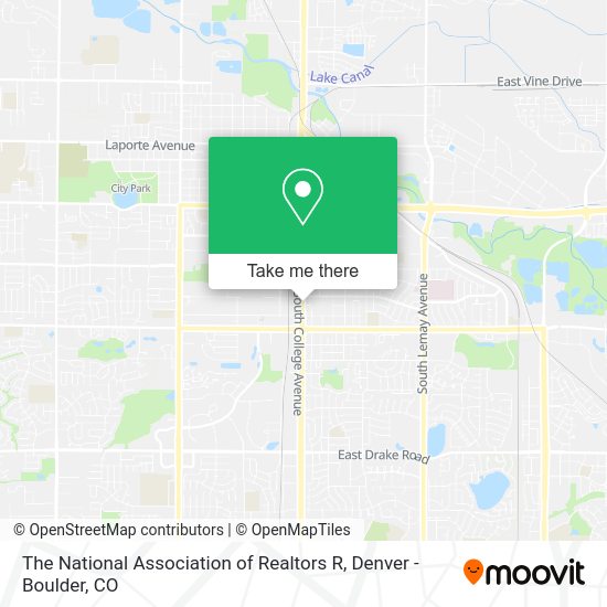 Mapa de The National Association of Realtors R