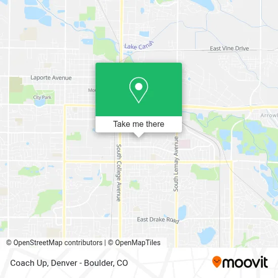 Coach Up map