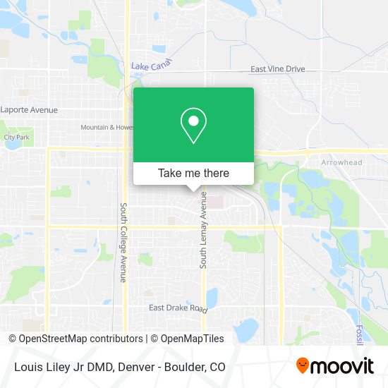 Mapa de Louis Liley Jr DMD