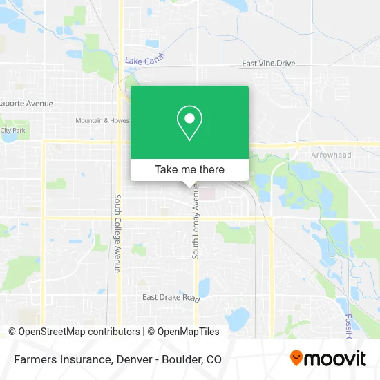 Farmers Insurance map