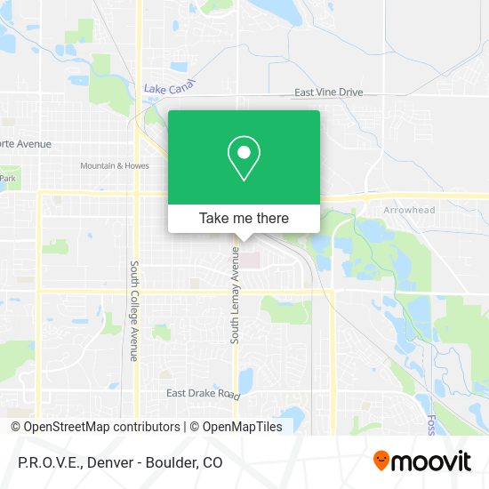 P.R.O.V.E. map