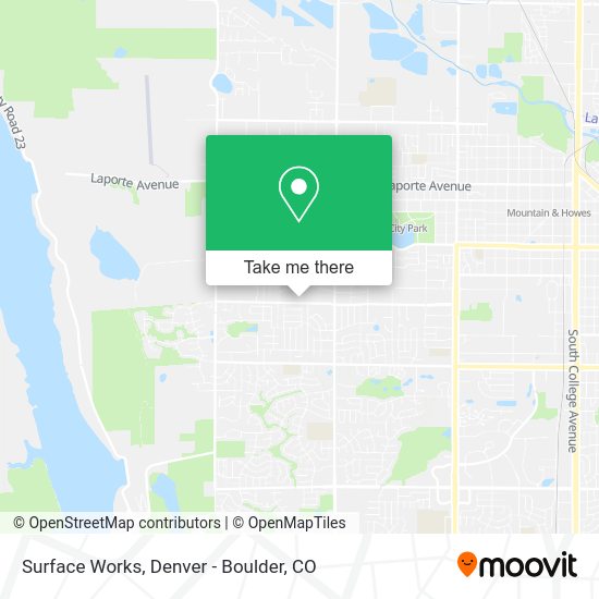 Surface Works map
