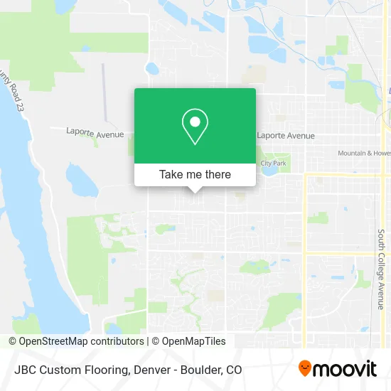 JBC Custom Flooring map