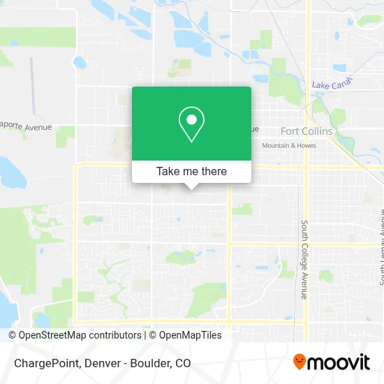 ChargePoint map