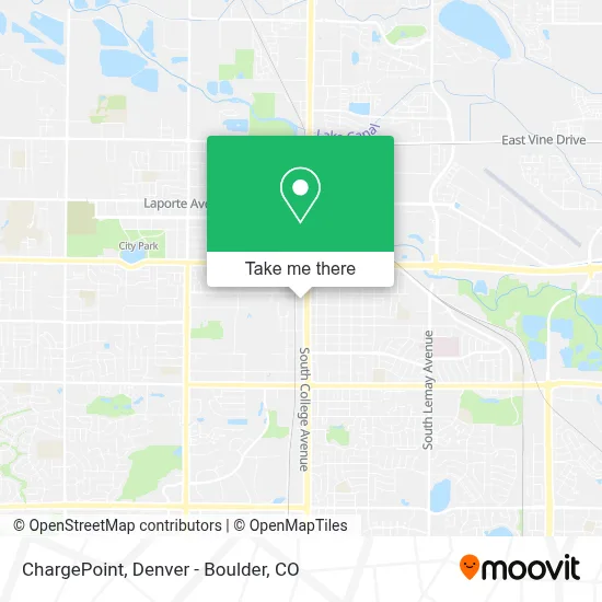 ChargePoint map