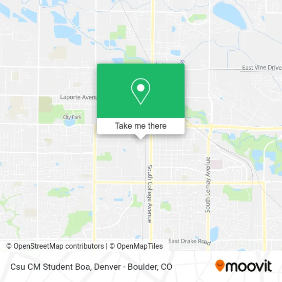 Csu CM Student Boa map