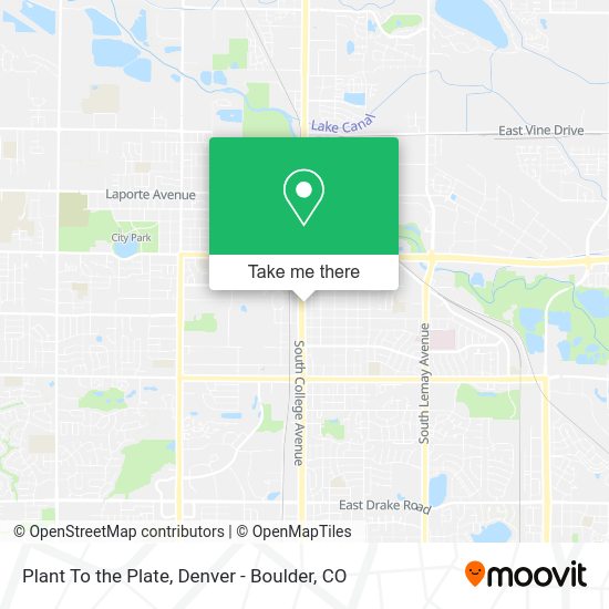 Plant To the Plate map