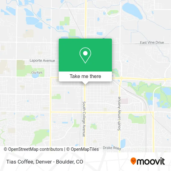 Tias Coffee map