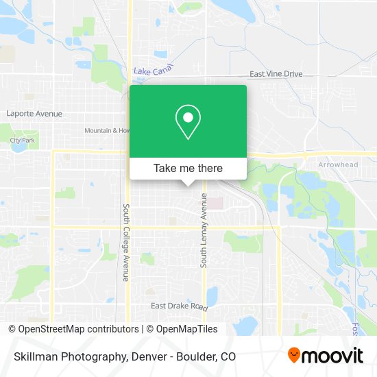 Skillman Photography map