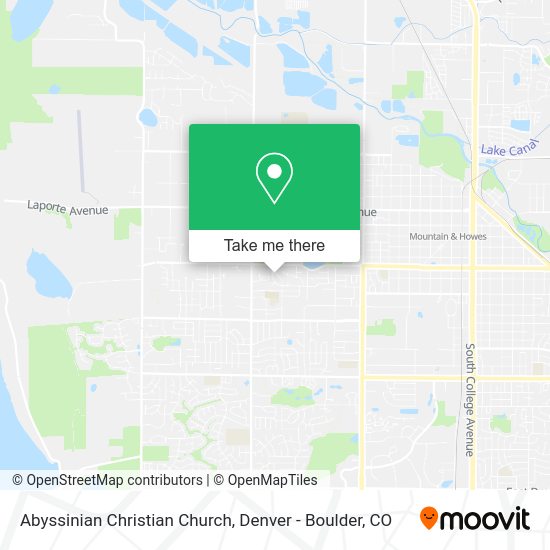 Mapa de Abyssinian Christian Church