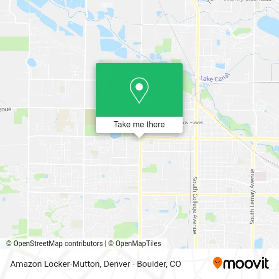 Amazon Locker-Mutton map