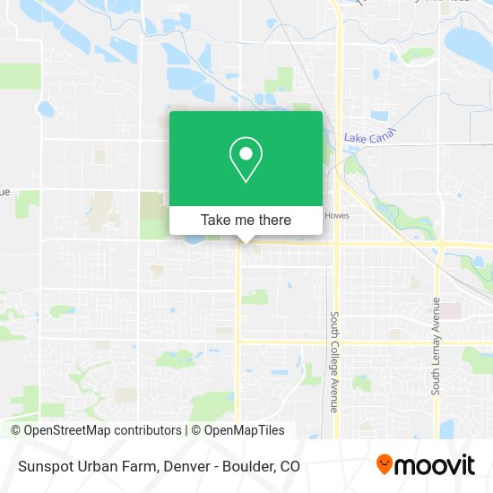 Sunspot Urban Farm map