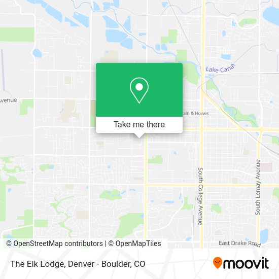 Mapa de The Elk Lodge